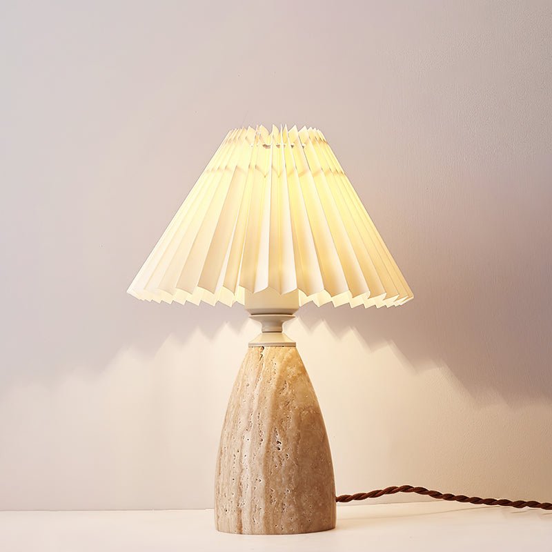 Gusnow Table Lamp | Yellow Travertine | Modern Design