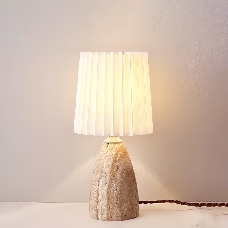 Gusnow Table Lamp | Yellow Travertine | Modern Design