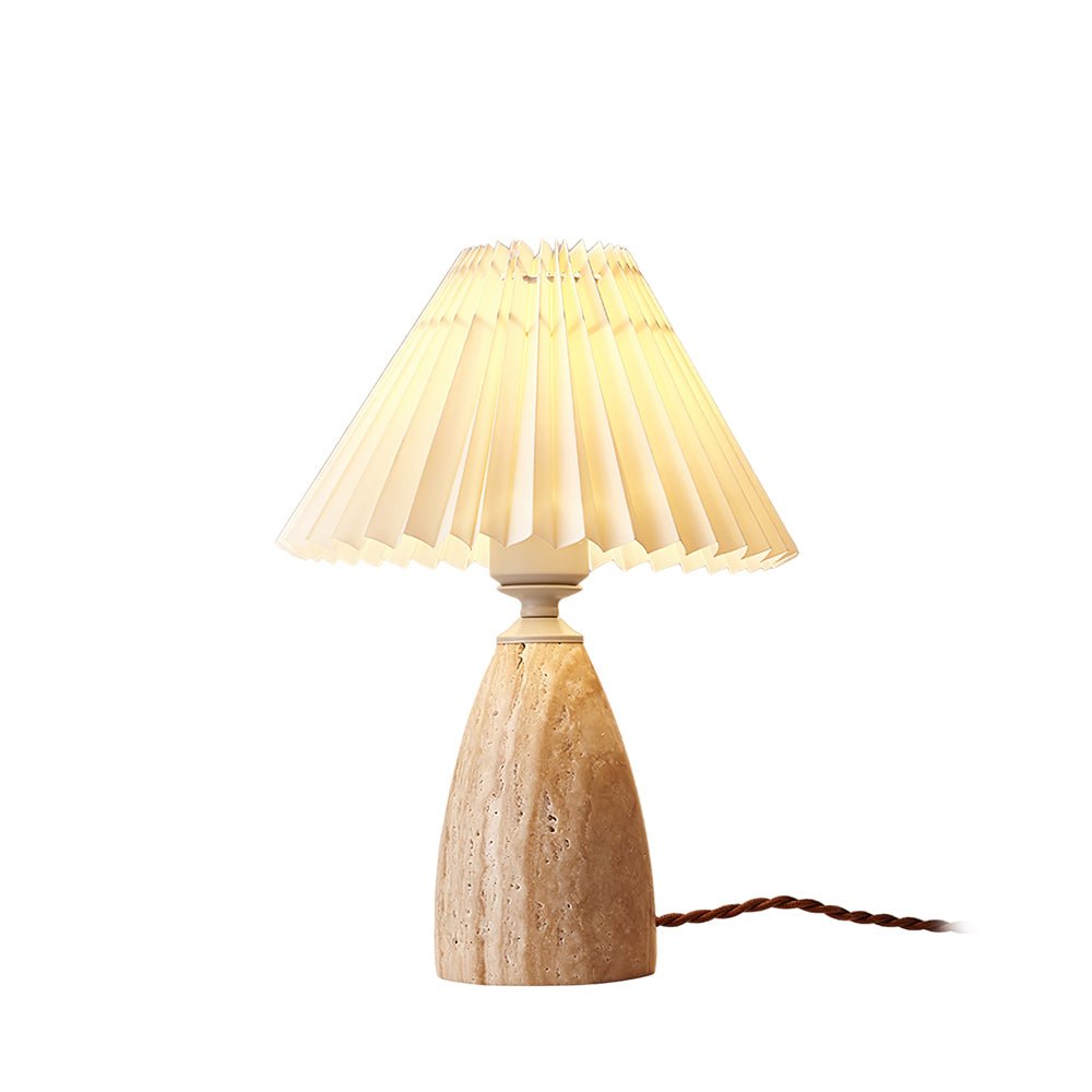 Gusnow Table Lamp | Yellow Travertine | Modern Design