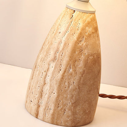 Gusnow Table Lamp | Yellow Travertine | Modern Design