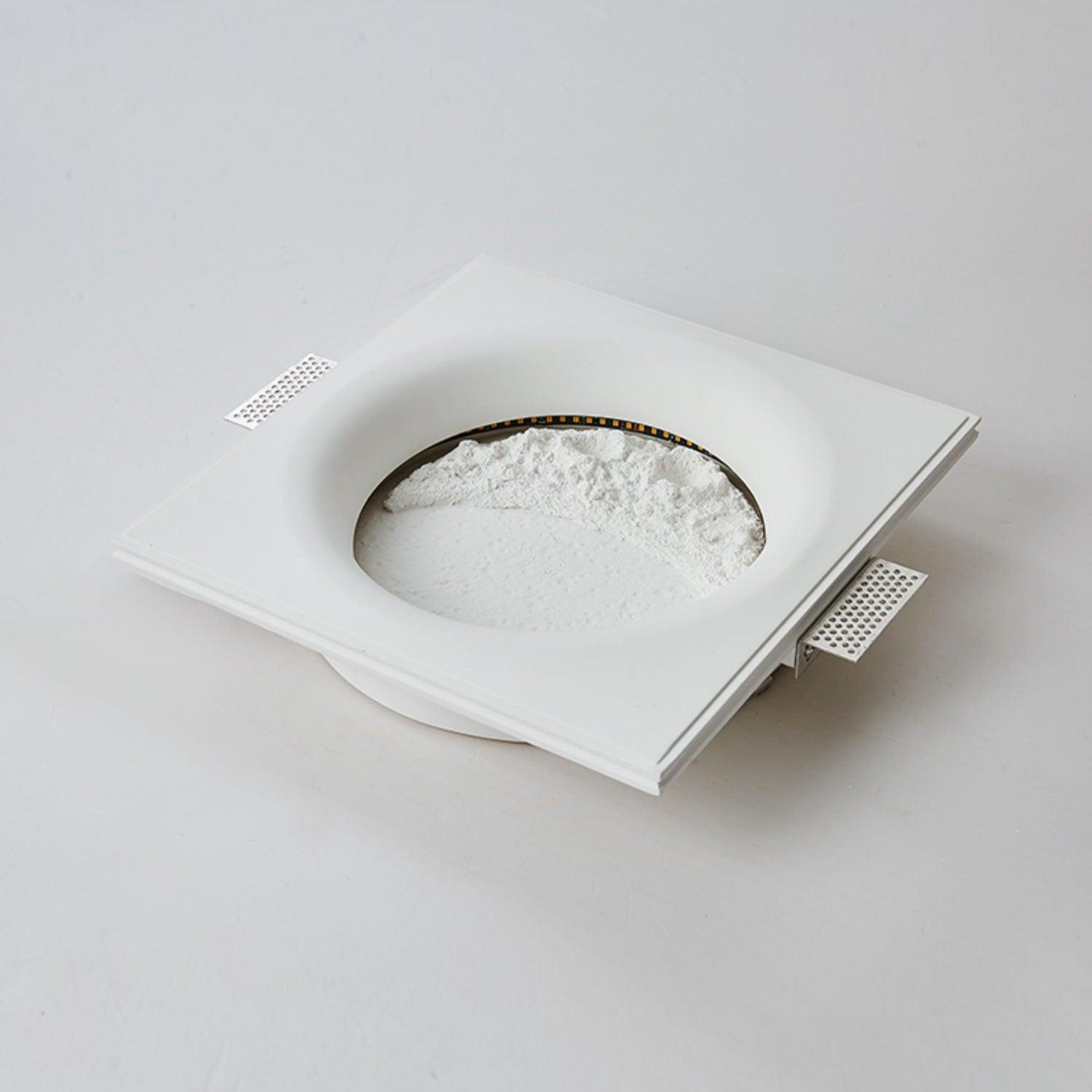 Gypsum Moon Wall Lamp | Gypsum | White