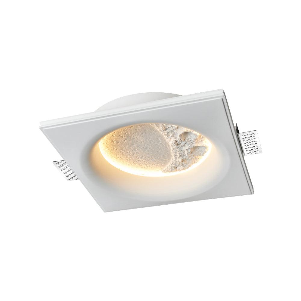 Gypsum Moon Wall Lamp | Gypsum | White