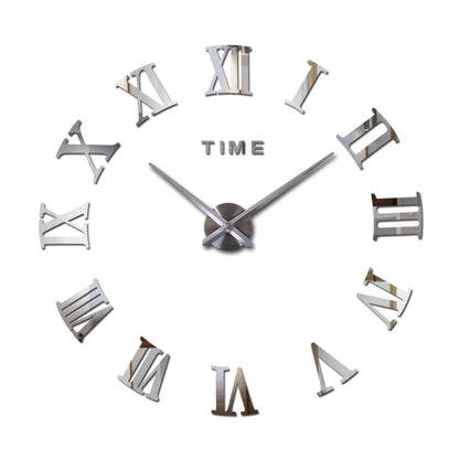 Horloge Murale 3D | Effet Miroir | Salon