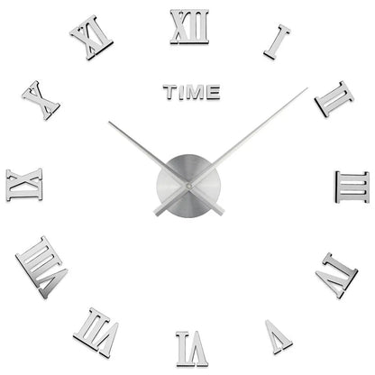 Horloge Murale 3D | Effet Miroir | Salon