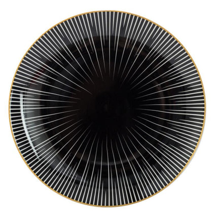 Illusion Plate | Fine Ceramic | Geometric Pattern
