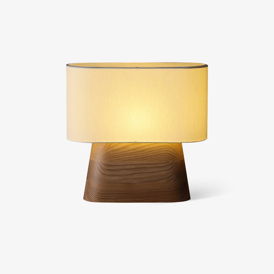 Habitat Table Lamp | Walnut & White | Indoor Lighting