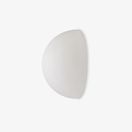 Halbkugel Wall Lamp | Glass & Metal | Frosted White or Bright White