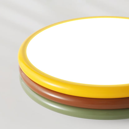 Color Stack Ceiling Lamp | Acrylic & Metal | White, Green, Red, Yellow