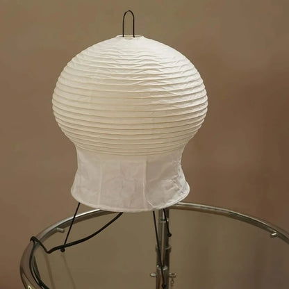 Hana Washi Table Lamp | Rice Paper & Metal | White