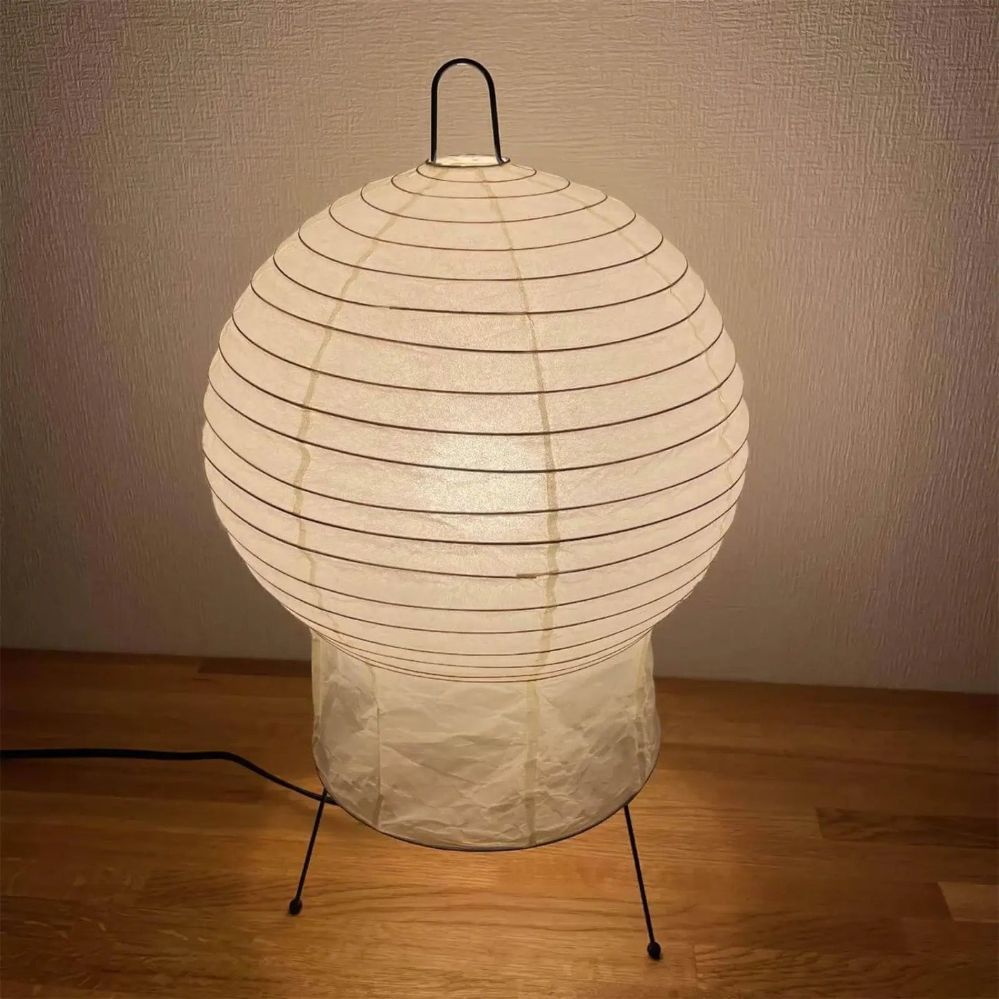 Hana Washi Table Lamp | Rice Paper & Metal | White