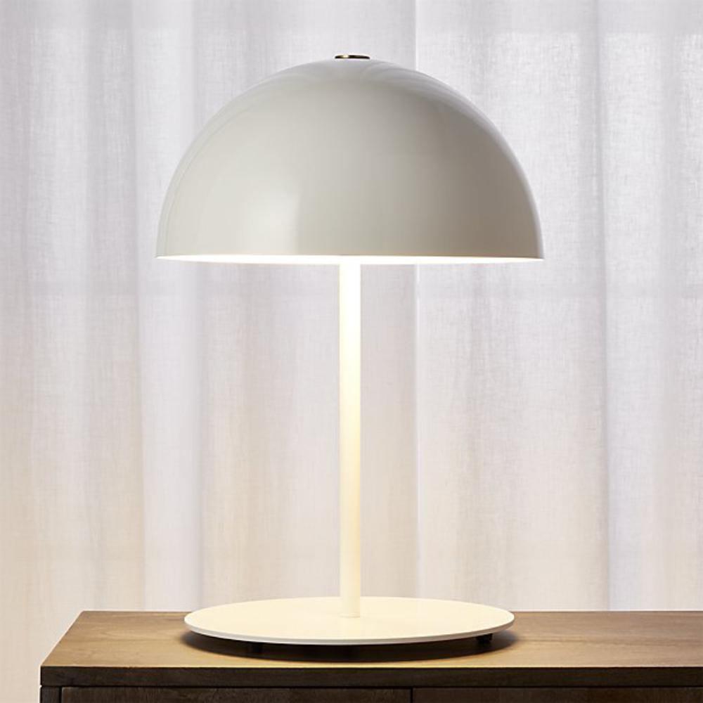 Hanna Table Lamp | Modern Dome Design | Pink Acrylic Shade