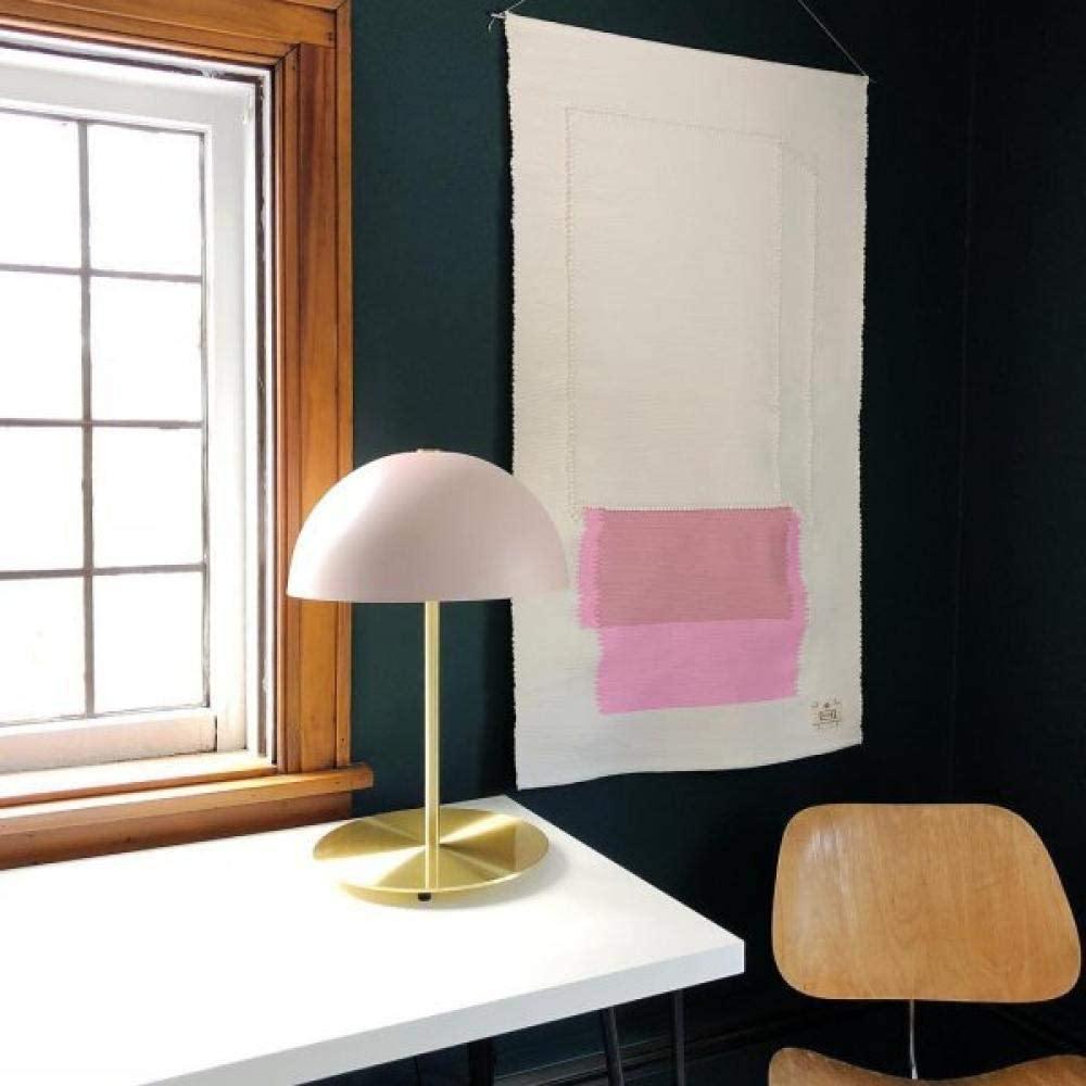 Hanna Table Lamp | Modern Dome Design | Pink Acrylic Shade