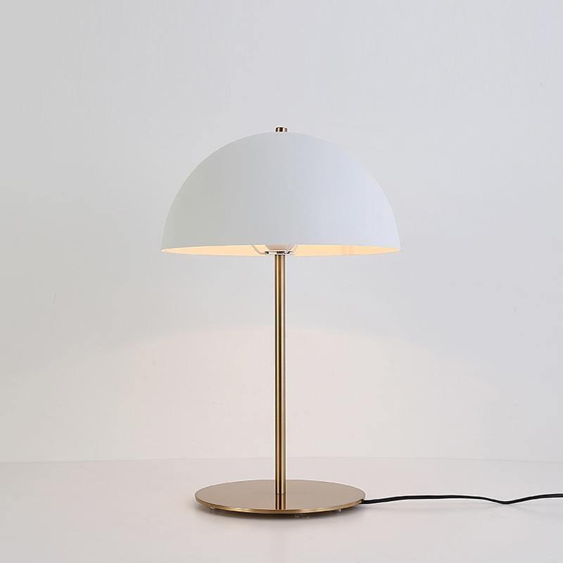 Hanna Table Lamp | Modern Dome Design | Pink Acrylic Shade