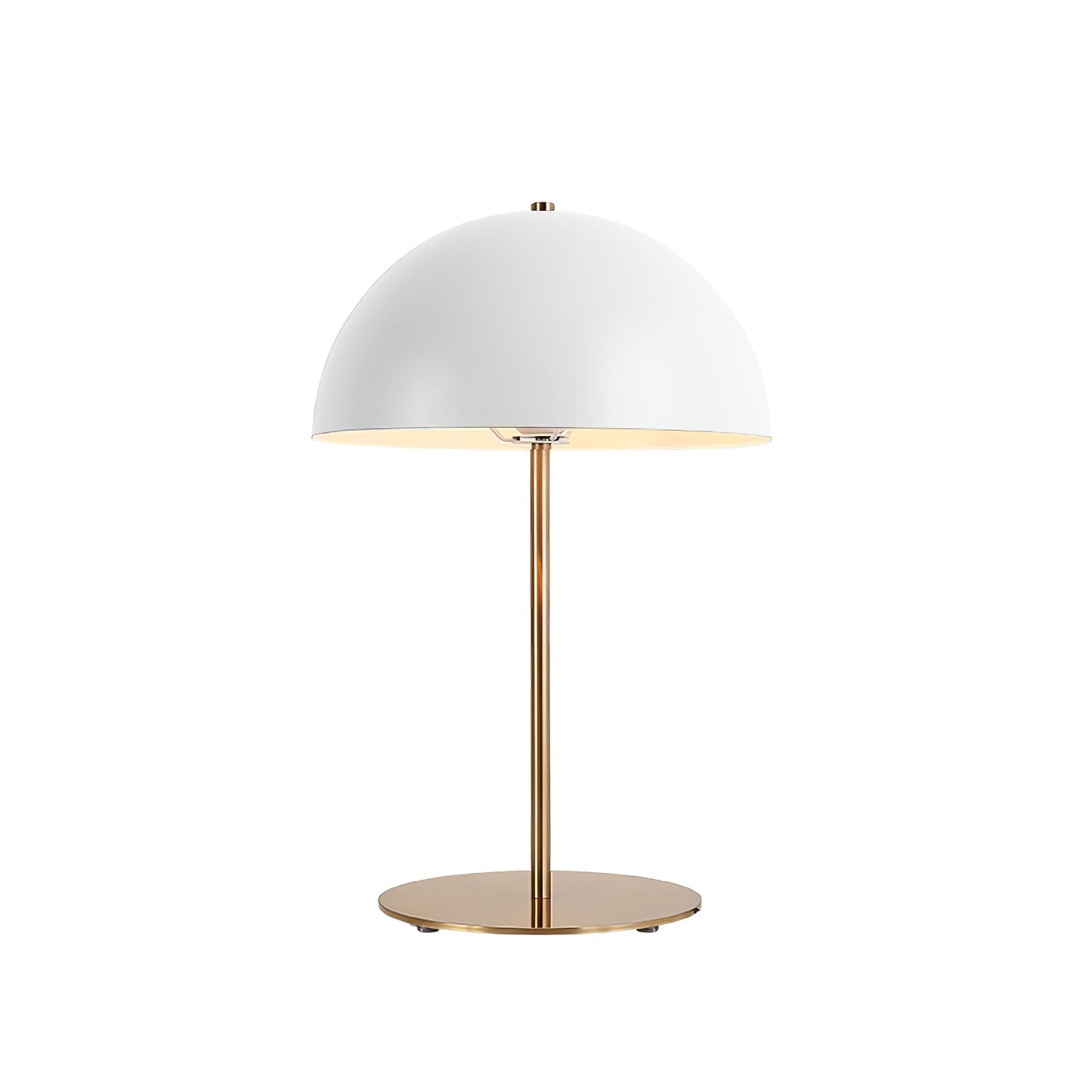 Hanna Table Lamp | Modern Dome Design | Pink Acrylic Shade