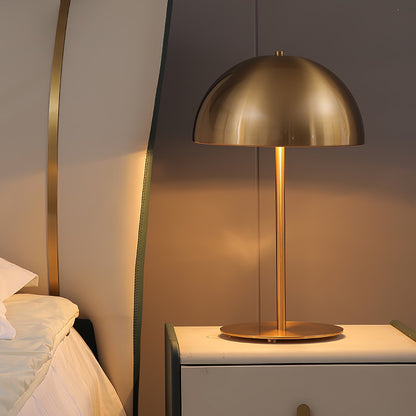 Hanna Table Lamp | Modern Dome Design | Pink Acrylic Shade