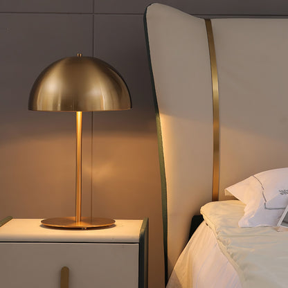 Hanna Table Lamp | Modern Dome Design | Pink Acrylic Shade