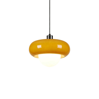 Harvey Pendant Lamp | Chrome Metal & Plexiglass | Vintage Design