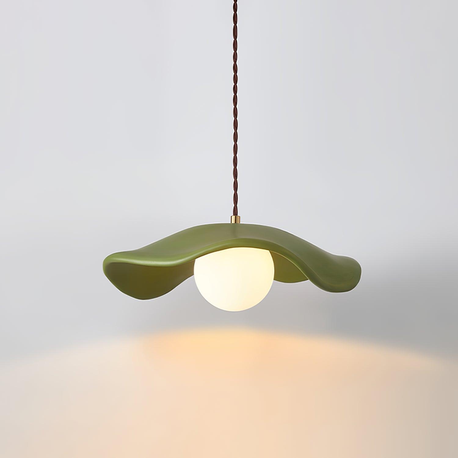 Hats Pendant Lamp | Industrial Metal & Glass | White, Clear, Black
