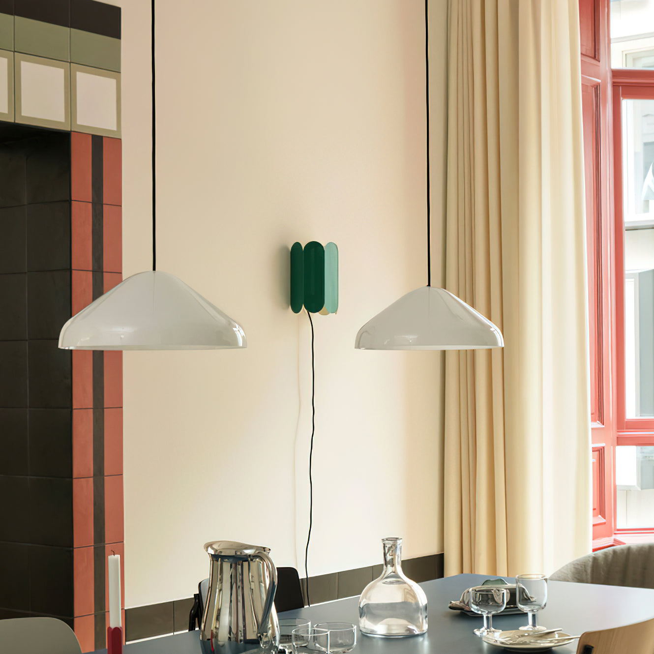 Pao Pendant Light | Metal & Acrylic | Adjustable 150cm