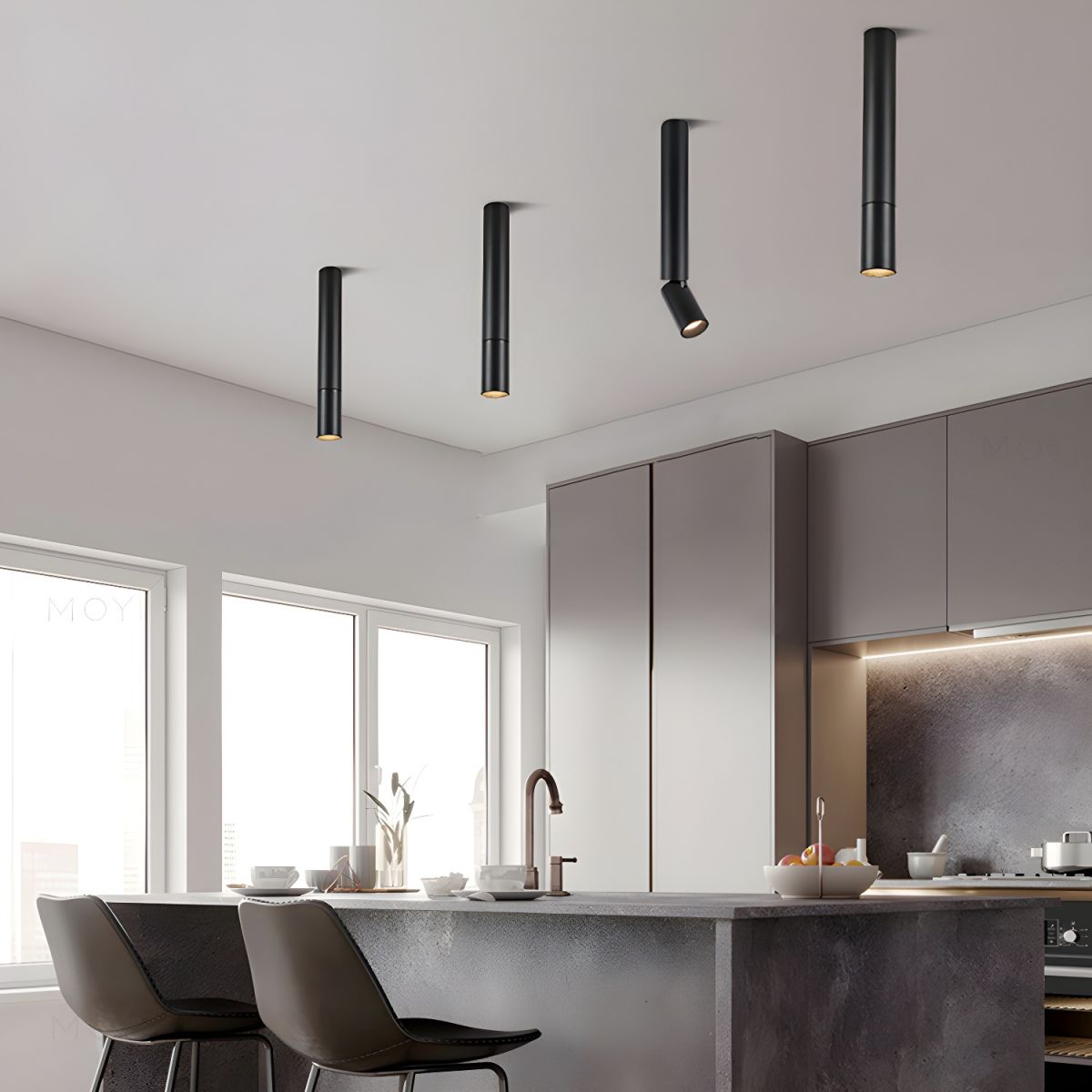 Julian Adjustable Downlight | Adjustable Spotlight | Black or White