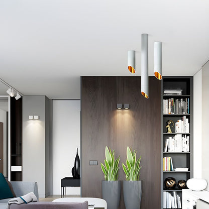 Hazel Tube Surface Downlight | Black or White Finish | LED