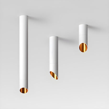 Hazel Tube Surface Downlight | Black or White Finish | LED