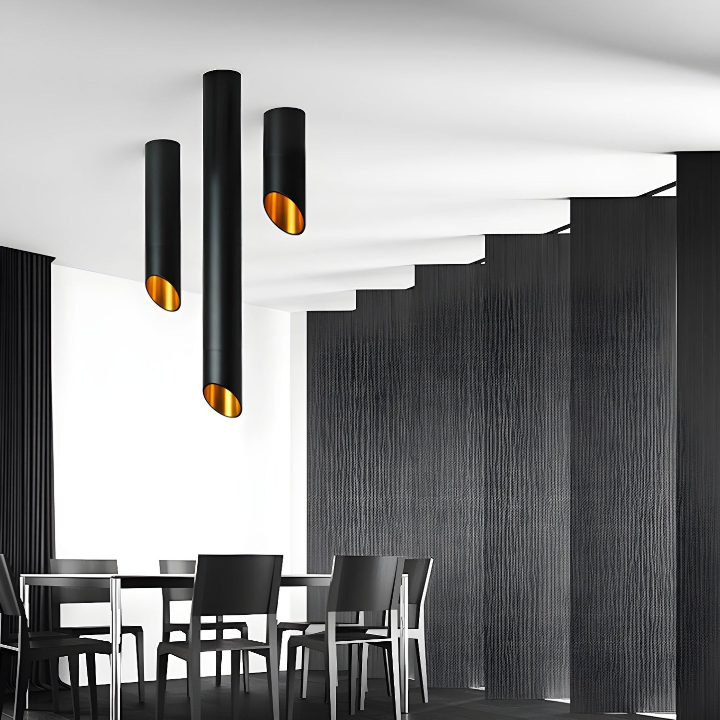 Hazel Tube Surface Downlight | Black or White Finish | LED