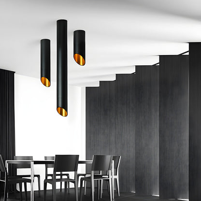 Hazel Tube Surface Downlight | Black or White Finish | LED