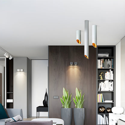 Hazel Tube Surface Downlight | Black or White Finish | LED