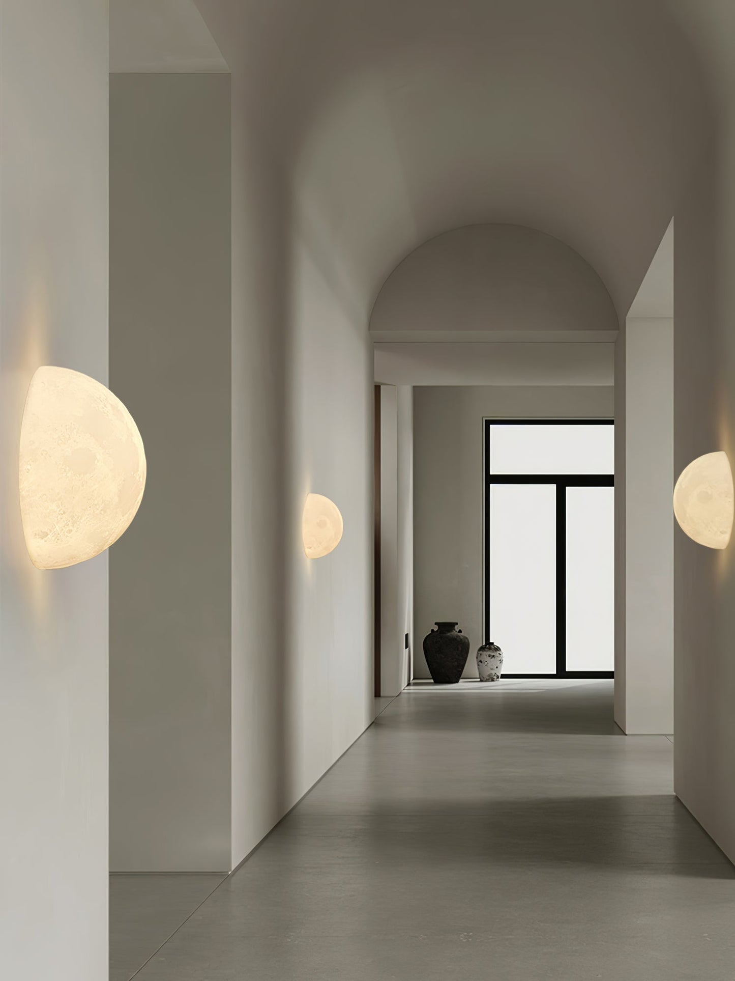Moon 3D Wall Lamp | Lunar Surface | White