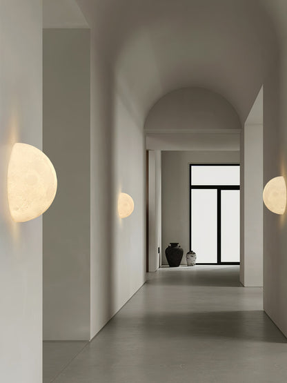 Moon 3D Wall Lamp | Lunar Surface | White