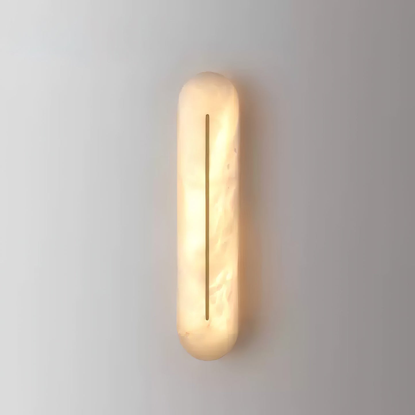 Orbison Wall Lamp | Brass & Alabaster | 46cm Height