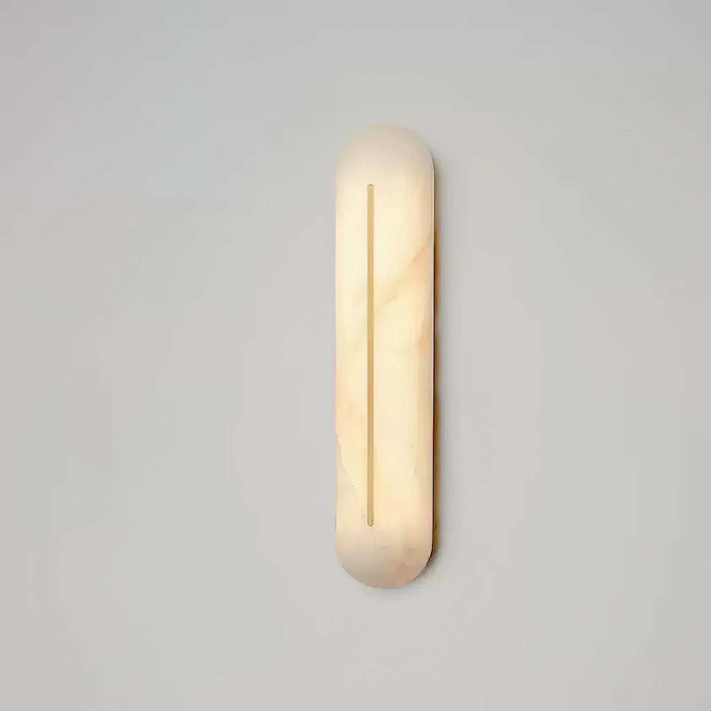 Orbison Wall Lamp | Brass & Alabaster | 46cm Height