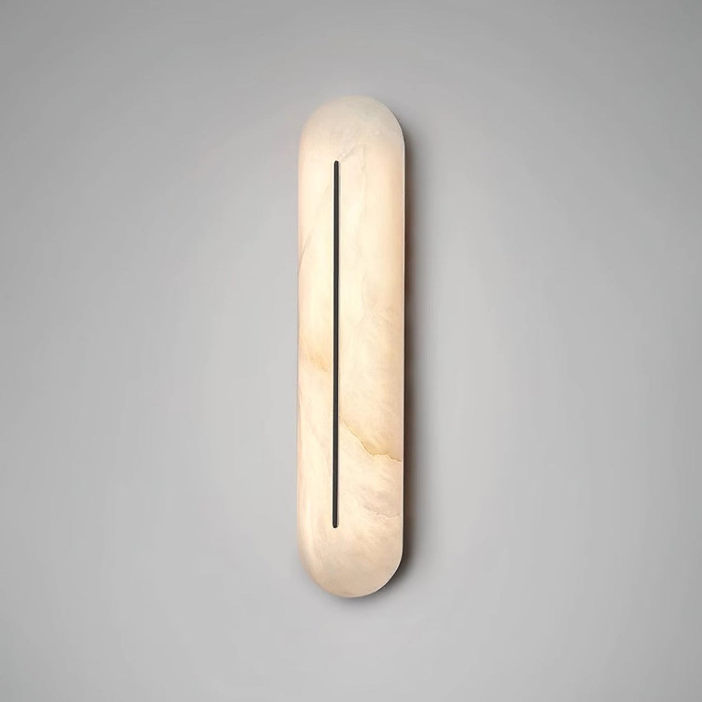 Orbison Wall Lamp | Brass & Alabaster | 46cm Height