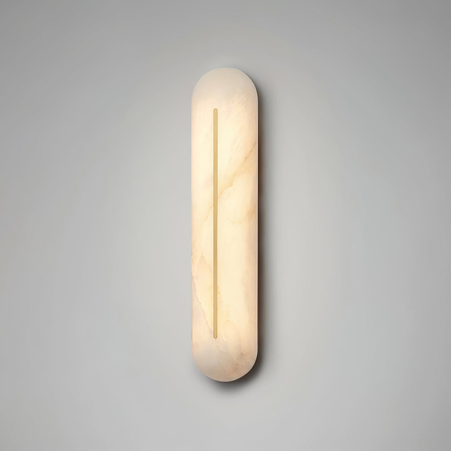 Orbison Wall Lamp | Brass & Alabaster | 46cm Height