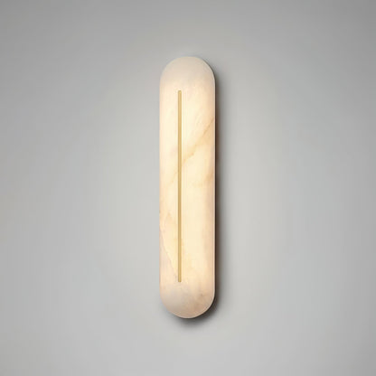 Orbison Wall Lamp | Brass & Alabaster | 46cm Height