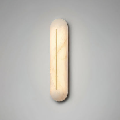 Orbison Wall Lamp | Brass & Alabaster | 46cm Height