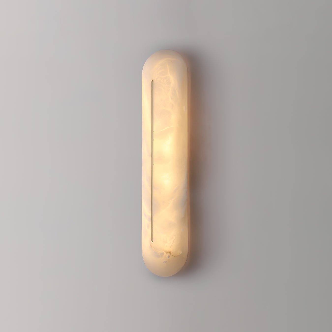 Orbison Wall Lamp | Brass & Alabaster | 46cm Height