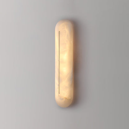 Orbison Wall Lamp | Brass & Alabaster | 46cm Height