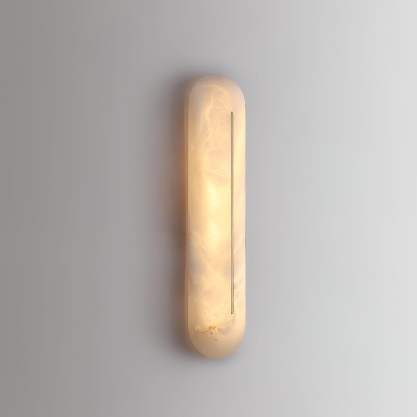 Orbison Wall Lamp | Brass & Alabaster | 46cm Height
