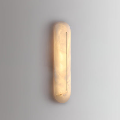 Orbison Wall Lamp | Brass & Alabaster | 46cm Height