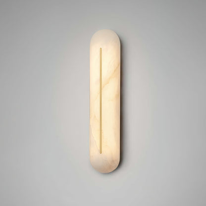 Orbison Wall Lamp | Brass & Alabaster | 46cm Height