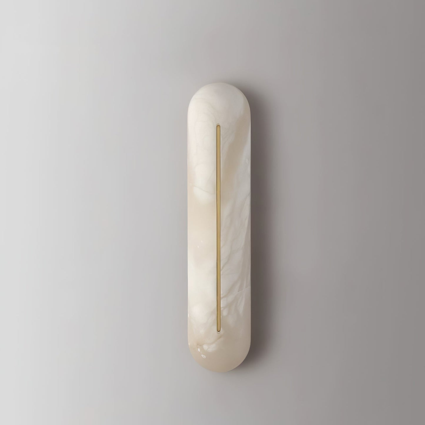 Orbison Wall Lamp | Brass & Alabaster | 46cm Height