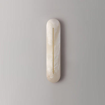 Orbison Wall Lamp | Brass & Alabaster | 46cm Height