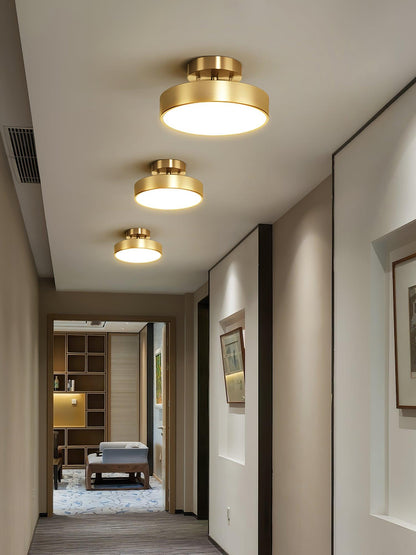 Hero Rotating Ceiling Lamp | Brass Finish | Rotating