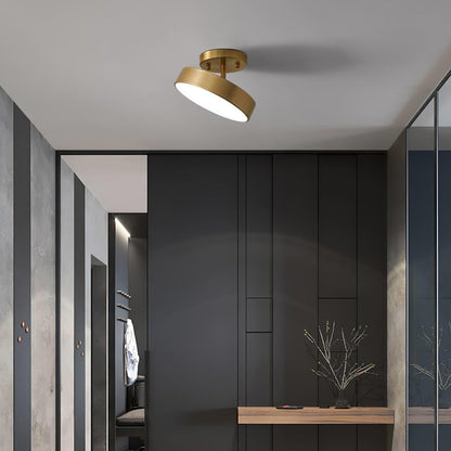 Hero Rotating Ceiling Lamp | Brass Finish | Rotating