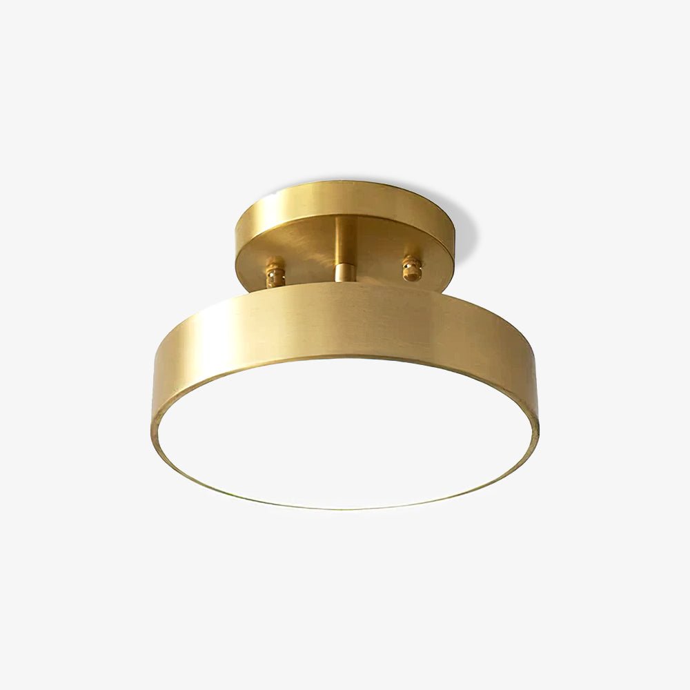 Hero Rotating Ceiling Lamp | Brass Finish | Rotating
