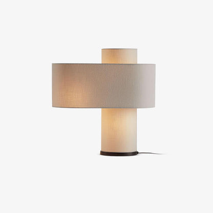 Heron Glowing Table Lamp | Fabric | Beige