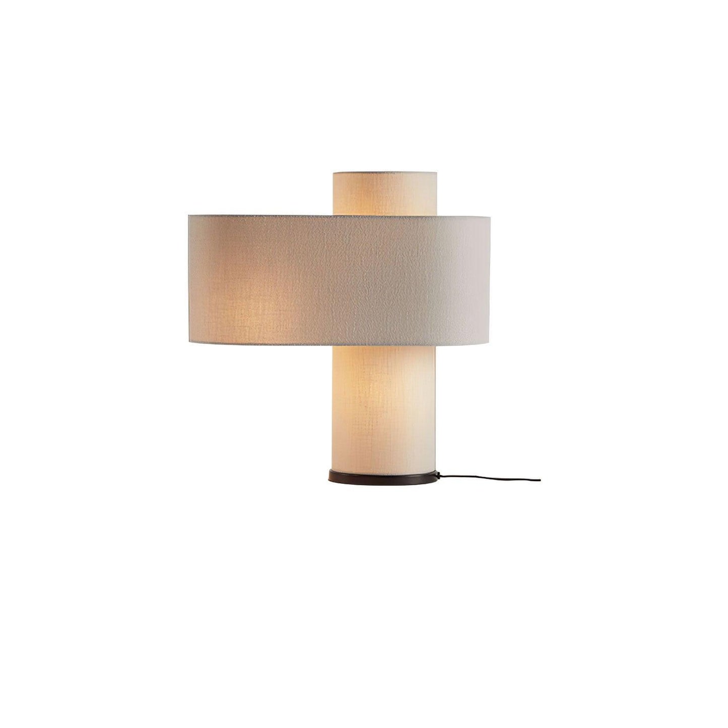 Heron Glowing Table Lamp | Fabric | Beige