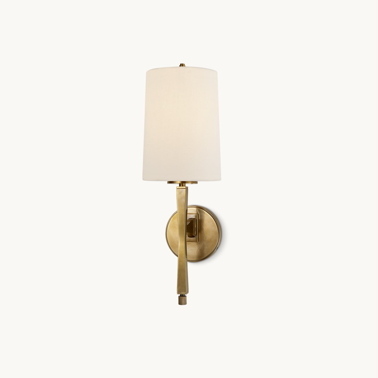 Hinkley Wall Light | Brass & Fabric | 47cm Height